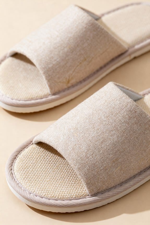comfortable and stylish slippers