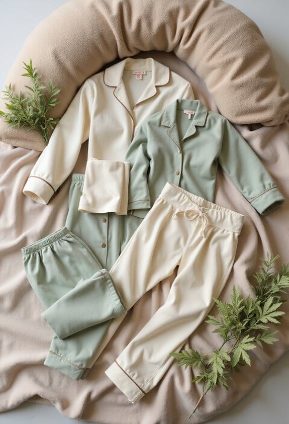 cozy family photoshoot pajamas