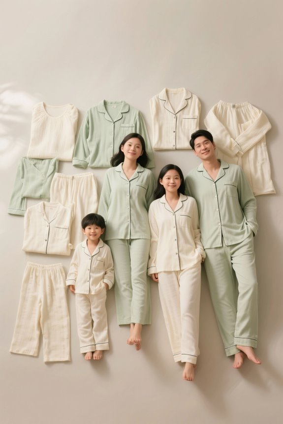 cozy matching family pajamas