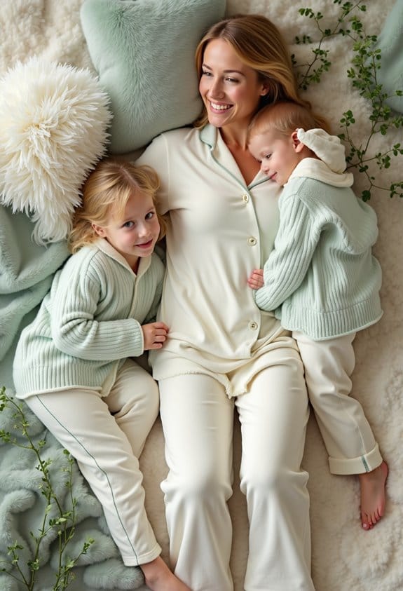 family matching hanukkah pajamas