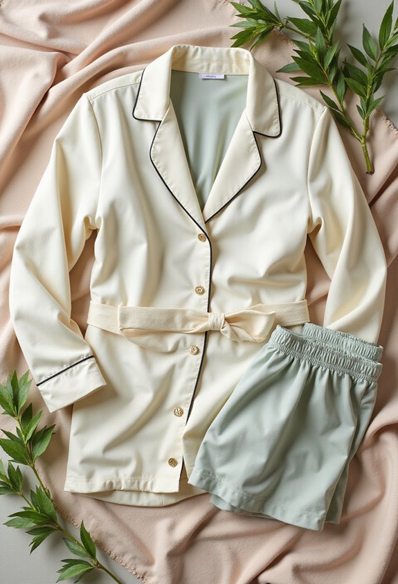 stylish comfortable wedding pajamas